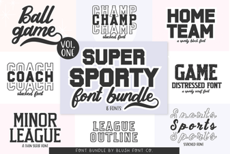 Super Sport Bundle: Design Your Athletic Projects