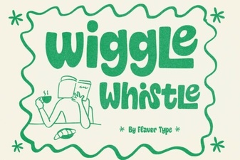 Whistle Font for Creative Typography & Logo Design