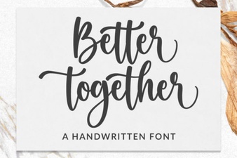 Better Together Font: Design & Creative Pairings